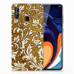 Siliconen Hoesje Samsung Galaxy A60 Barok Goud