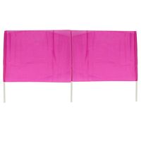 Privacy/windscherm - fuchsia - 2,25 x 0,5 meter - Strand/camping