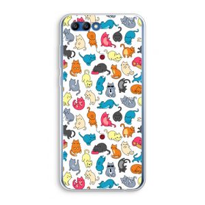 Kleurrijke katten: Honor 10 Transparant Hoesje