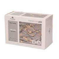 Kerstverlichting - 180 LED lampjes - warm wit - 18 m - kerstlampjes - lichtsnoer