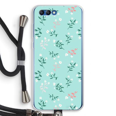 Small white flowers: Honor 10 Transparant Hoesje met koord