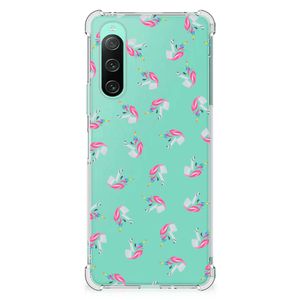 Doorzichtige Silicone Hoesje voor Sony Xperia 10 V Unicorns