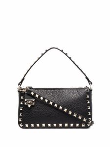 Valentino Garavani petit sac à bandoulière Rockstud en cuir - Noir