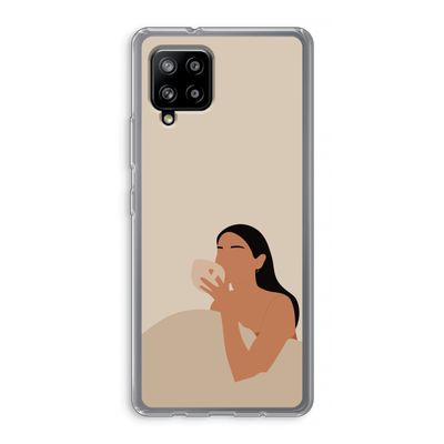Fresh coffee: Samsung Galaxy A42 5G Transparant Hoesje