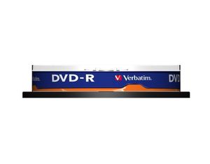 Verbatim 43523 DVD-R disc 4.7 GB 10 stuk(s) Spindel