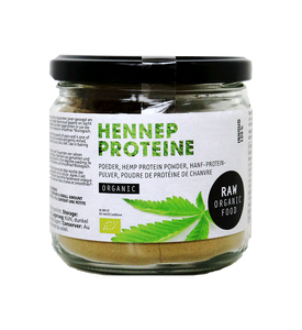 Raw Organic Food Hennep Proteïne Poeder Bio Raw (100 gram)