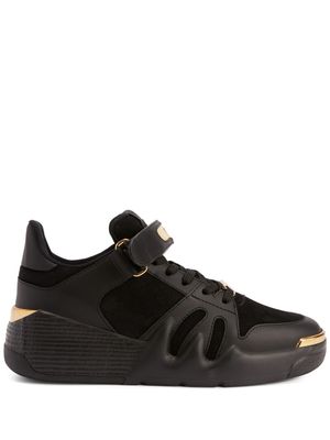 Giuseppe Zanotti baskets à attache scratch Talon - Noir