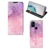 Bookcase OnePlus Nord N10 5G Pink Purple Paint - thumbnail
