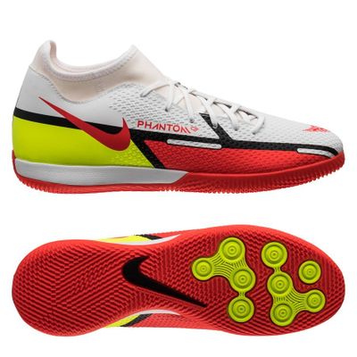 Nike Phantom GT 2 Academy DF IC Motivation - Wit/Rood/Neon