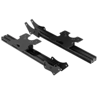 Next Level Racing - Elite Free Standing Triple Add-On - Black Edition