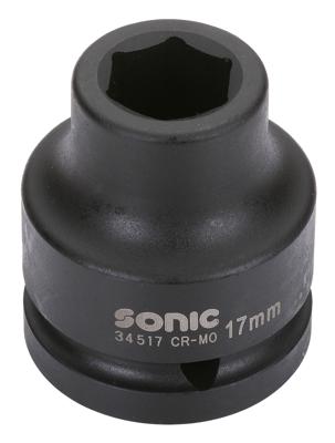 Dop 3/4", 6-kant *kracht* 17mm 34517