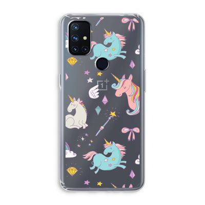 Fantasiewereld: OnePlus Nord N10 5G Transparant Hoesje