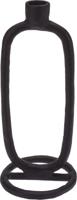Candle Holder 24 cm Zwart - Nampook