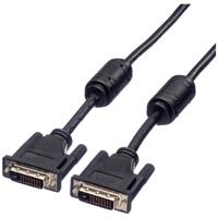 ROLINE Monitorkabel DVI, M/M, (24+1) dual link, 5 m - thumbnail