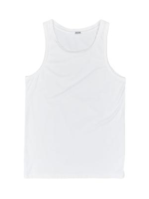 HOM - Tanktop - Supreme Cotton - wit, Maat:S