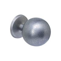 Intersteel VoordeurknopCastor Ø 7,5cm RVS getrommeld - 0034.393081