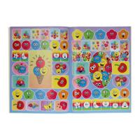 LG-Imports Kleurboek met stickervel lachgezicht