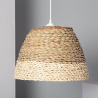 Hanglamp modern 'Kapu' modern e27 fitting gevlochten groot 400mm