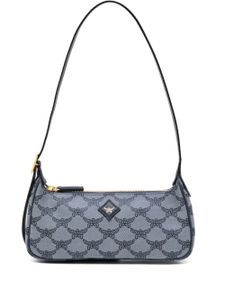 MCM Laurel schoudertas met monogram - Blauw
