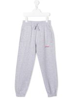 Off-White Kids pantalon de jogging à logo brodé - Gris