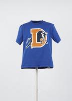 Vintage Majestic T-Shirt in Blue Color Size S