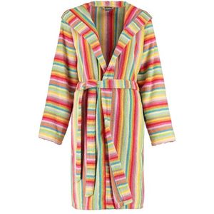 Cawö Cawö Dames Badjas met Capuchon kort 7082 Multi 34