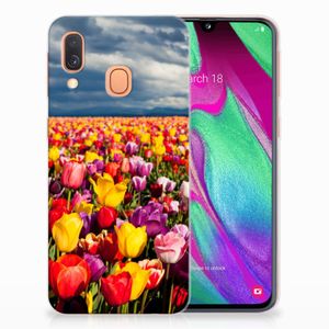 Samsung Galaxy A40 TPU Case Tulpen