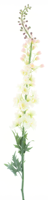 Giant Delphinium spray Linus cream/pink 137 cm kunstbloem Nova Nature - Nova nature