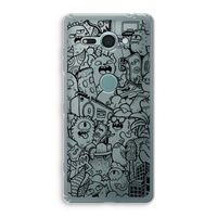 Vexx Black City : Sony Xperia XZ2 Compact Transparant Hoesje