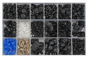 Assortiment bekleding clips voor Mazda 475 stuks 4822343