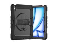 Xccess Xccess Survivor Essential Case Apple iPad Air 13 (2024/2025) Black (Screenless)