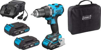 HAZET Accuschroefboormachineset · 18 Volt · 2,5 Ah (Ampère-uur) · 4-delig 9230-2/4 · 4-delig