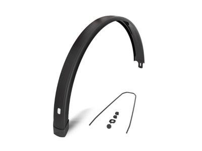 Eurofender Ef spatbord achter tempo square 28 inch 58mm zwart