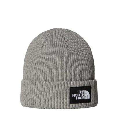 The North Face Salty Lined Beanie Muts Heren TNF Light Grey Heather One Size