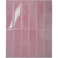 Tegelsticker Roze Langwerpig Tegelsticker Roze Langwerpig