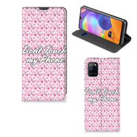 Samsung Galaxy A31 Design Case Flowers Pink DTMP - thumbnail