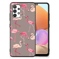 Samsung Galaxy A32 4G | A32 5G Enterprise Editie Dierenprint Telefoonhoesje Flamingo