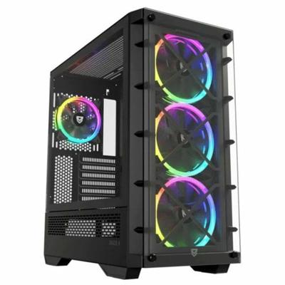 ATX Semi-toren BehuizingNfortec Draco Zwart