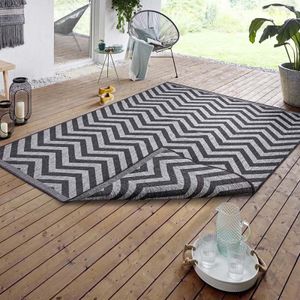 Dubbelzijdig vloerkleed Palma - 120x170cm - Grijs Modern Vloerkleed - 123vloerkleed.nl is de online webshop voor vloerkleden en woonaccessoires.
