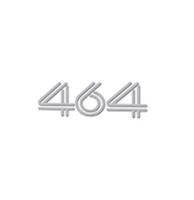 Rock-Ola 464 Model Nummer Sticker