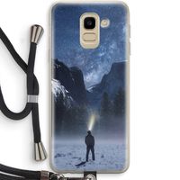 Wanderlust: Samsung Galaxy J6 (2018) Transparant Hoesje met koord