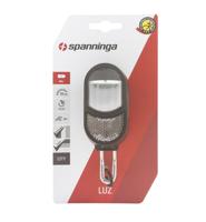 Spanninga koplamp luz xb met lamphaak zwart