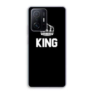 King zwart: Xiaomi 11T Pro Transparant Hoesje
