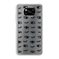 Eye pattern #2: Xiaomi Poco X3 Pro Transparant Hoesje
