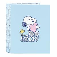 Ringmap Snoopy Love Blauw A4 27 x 33 x 6 cm