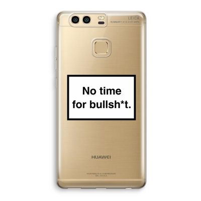 No time: Huawei P9 Transparant Hoesje