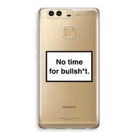 No time: Huawei P9 Transparant Hoesje