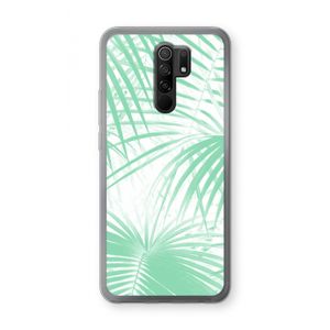 Palmbladeren: Xiaomi Redmi 9 Transparant Hoesje