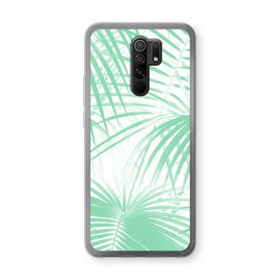 Palmbladeren: Xiaomi Redmi 9 Transparant Hoesje