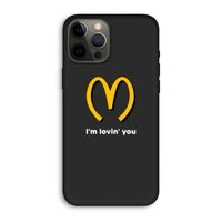 I'm lovin' you: iPhone 12 Pro Max Biologisch afbreekbaar hoesje